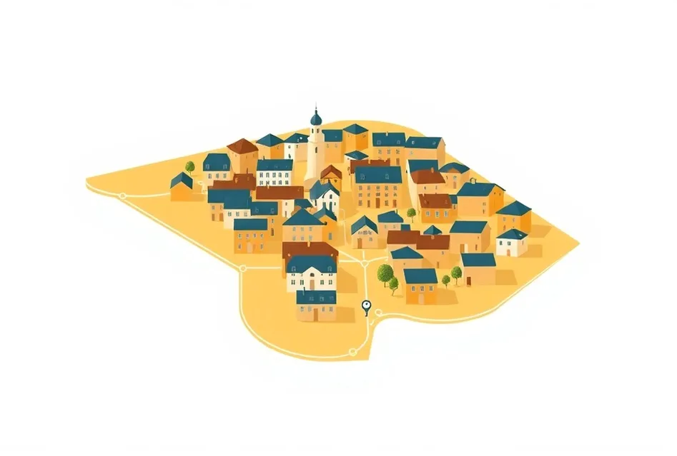 Carte du secteur d'intervention autour de Saint-Amand-Montrond (18200)